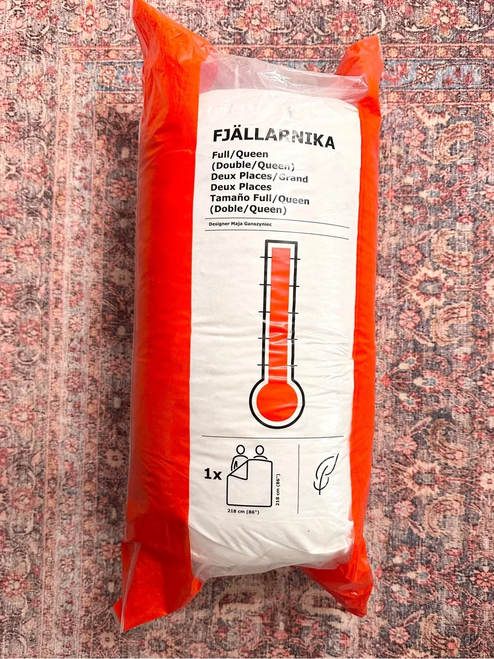 IKEA FJÄLLARNIKA Duvet Down Insert Extra Warm Full/Queen